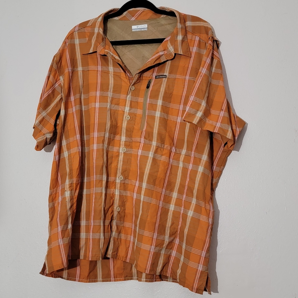 #268 Columbia sportswear fishing shirt size XXL